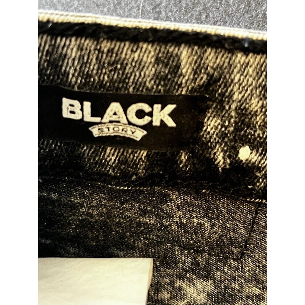 Buffalo Jeans Washed Black David Bitton Black Story Slim/ash 30/30. New No Tags - Picture 14 of 15